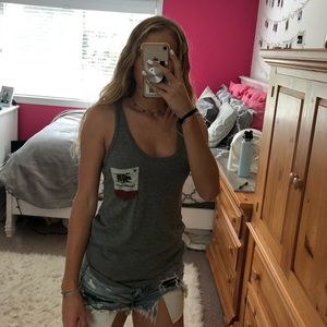 Grey California republic tank top